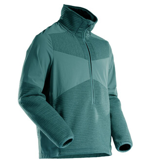 MASCOT® Customized Fleecepullover, kurzem Reißversch, Futter