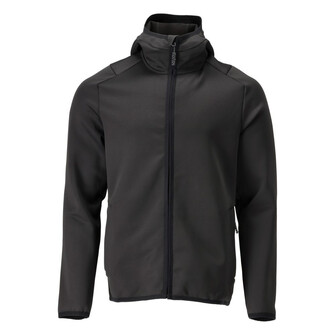 MASCOT® Customized Fleecepullover, Kapuze, Reißverschluss Microfleecejacke, Hoher Komfort und hervorragende Passform für maximale Bewegungsfreiheit, Wasser- und schmutzabweisende Beschichtung, Eng anliegende Kapuze, die den Kopfbewegungen folgt, Hoher Anteil von recyceltem Polyester im Hauptmaterial