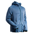 MASCOT® Customized Fleecepullover, Kapuze, Reißverschluss Microfleecejacke, Hoher Komfort und hervorragende Passform für maximale Bewegungsfreiheit, Wasser- und schmutzabweisende Beschichtung, Eng anliegende Kapuze, die den Kopfbewegungen folgt, Hoher Anteil von recyceltem Polyester im Hauptmaterial