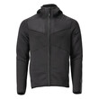 MASCOT® Customized Fleecepullover, Kapuze, Reißverschluss Microfleecejacke, Hoher Komfort und hervorragende Passform für maximale Bewegungsfreiheit, Eng anliegende Kapuze, die den Kopfbewegungen folgt, Hoher Anteil von recyceltem Polyester im Hauptmaterial