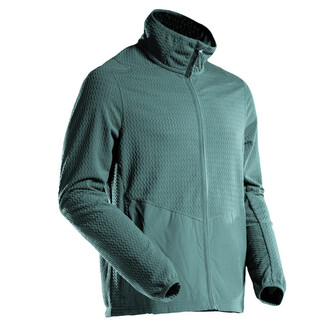 MASCOT® Customized Microfleece Pullover mit Reißverschluss Microfleecejacke, Zwischenschicht, die an kühleren Tagen warm hält, Hoher Anteil von recyceltem Polyester im Hauptmaterial