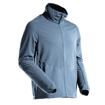 MASCOT® Customized Microfleece Pullover mit Reißverschluss Microfleecejacke, Zwischenschicht, die an kühleren Tagen warm hält, Hoher Anteil von recyceltem Polyester im Hauptmaterial
