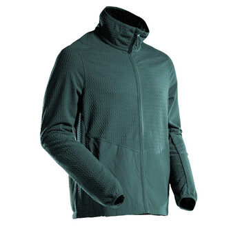 MASCOT® Customized Microfleece Pullover mit Reißverschluss Microfleecejacke, Zwischenschicht, die an kühleren Tagen warm hält, Hoher Anteil von recyceltem Polyester im Hauptmaterial