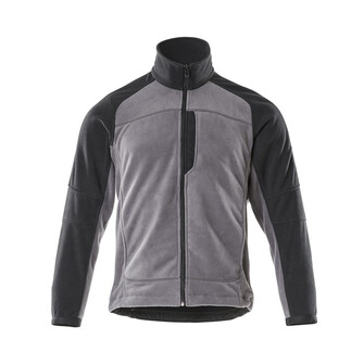 MASCOT® Image Messina Fleecejacke, Fleece mit Antipilling verhindert Knötchen, Brusttasche mit Reißverschluss, Vordertaschen mit Reißverschluss für sichere Aufbewahrung, Große Bewegungsfreiheit durch formgeschnittene Ärmel, Regulierbarer Gummizug im Saum
