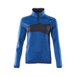 MASCOT® Accelerate Fleecepullover mit kurzem Zipper, Damen Microfleecejacke, Die glatte Oberfläche des Fleecematerials bewirkt, dass Schmutz und Staub nicht hängenbleiben, Speziell für Damen designt und tailliert geschnitten, Flexibler und anschmiegsamer, hoher Kragen, Reißverschluss am Hals mit Wetterschutzleiste, Mit Gummizug an den Ärmeln und dem Saum