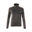 MASCOT® Accelerate Fleecepullover mit kurzem Zipper, Damen Microfleecejacke, Die glatte Oberfläche des Fleecematerials bewirkt, dass Schmutz und Staub nicht hängenbleiben, Speziell für Damen designt und tailliert geschnitten, Flexibler und anschmiegsamer, hoher Kragen, Reißverschluss am Hals mit Wetterschutzleiste, Mit Gummizug an den Ärmeln und dem Saum