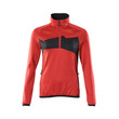 MASCOT® Accelerate Fleecepullover mit kurzem Zipper, Damen Microfleecejacke, Die glatte Oberfläche des Fleecematerials bewirkt, dass Schmutz und Staub nicht hängenbleiben, Speziell für Damen designt und tailliert geschnitten, Flexibler und anschmiegsamer, hoher Kragen, Reißverschluss am Hals mit Wetterschutzleiste, Mit Gummizug an den Ärmeln und dem Saum
