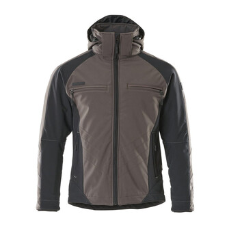 MASCOT® Unique Darmstadt Winterjacke, Atmungsaktiv, winddicht und wasserabweisend, Die einzigartige CLIMASCOT®-Isolierung wärmt effektiv, ist leicht, weich und lässt sich auf ein geringes Volumen komprimieren, Abnehmbare, gefütterte Kapuze, mit verstellbaren Elastikschnüren, Große Bewegungsfreiheit durch formgeschnittene Ärmel, Verbesserte Sichtbarkeit für das Umfeld mit Hilfe von Reflexeffekten