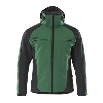 MASCOT® Unique Darmstadt Winterjacke, Atmungsaktiv, winddicht und wasserabweisend, Die einzigartige CLIMASCOT®-Isolierung wärmt effektiv, ist leicht, weich und lässt sich auf ein geringes Volumen komprimieren, Abnehmbare, gefütterte Kapuze, mit verstellbaren Elastikschnüren, Große Bewegungsfreiheit durch formgeschnittene Ärmel, Verbesserte Sichtbarkeit für das Umfeld mit Hilfe von Reflexeffekten