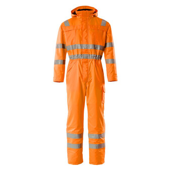 MASCOT® Safe Arctic Tombos Winterkombination, Atmungsaktives, wind- und wasserdichtes MASCOTEX® mit getapten Nähten, Abnehmbare, gefütterte Kapuze, mit verstellbaren Elastikschnüren, Elastisches Material am Rücken bietet erhöhte Bewegungsfreiheit, Extra langer Reißverschluss mit Wetterschutzleiste am äußeren Beinabschluss, zum einfachen Gebrauch zusammen mit Stiefeln