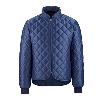 MASCOT® Originals Laval Thermojacke, Auf traditionelle Weise geschweißte Thermokleidung, Leicht abgeschrägter Kragen mit Rippenbund innen, der dicht am Hals abschließt und die Kälte abhält, Rippenbündchen an den Ärmeln, Zusätzlicher Kälteschutz durch verlängerten Rücken