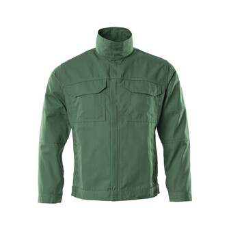 MASCOT® Industry Rockford Arbeitsjacke, Strapazierfähige, dreifache Kappnähte an Ärmeln, Schultern und Seiten verlängern die Lebensdauer des Produktes, Reißverschluss mit Wetterschutzleiste und verdeckten Druckknöpfen, damit Kratzer vermieden werden, D-Ring für Schlüssel oder ID-Karten, Große Bewegungsfreiheit durch formgeschnittene Ärmel, Individuelle Anpassung durch regulierbaren Bund, Das Produkt ist für Industriewäsche geeignet