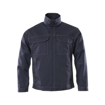 MASCOT® Industry Rockford Arbeitsjacke, Strapazierfähige, dreifache Kappnähte an Ärmeln, Schultern und Seiten verlängern die Lebensdauer des Produktes, Reißverschluss mit Wetterschutzleiste und verdeckten Druckknöpfen, damit Kratzer vermieden werden, D-Ring für Schlüssel oder ID-Karten, Große Bewegungsfreiheit durch formgeschnittene Ärmel, Individuelle Anpassung durch regulierbaren Bund, Das Produkt ist für Industriewäsche geeignet