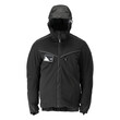 MASCOT® Customized Winterjacke, CLIMASCOT® Winterjacke, Strapazierfähiger, ultraleichter Stretch sorgt für maximalen Komfort, Tag für Tag, Atmungsaktiv, wind- und wasserdicht, damit Sie bei jedem Wetter Ihr Bestes geben können, CLIMASCOT® Lightweight Insulation hält im Winter warm, Eng anliegende Kapuze mit transparenten Seitenteilen, die das Blickfeld nicht einschränken, Reflektoren an den Ärmeln erhöhen die Sichtbarkeit im Dunkeln, Hoher Anteil von recyceltem Polyester im Hauptmaterial