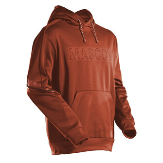 MASCOT® Customized Fleece Kapuzensweatshirt mit MASCOT-Logo Kapuzensweatshirt, Hoher Komfort und hervorragende Passform für maximale Bewegungsfreiheit, Wasser- und schmutzabweisende Beschichtung, Hoher Anteil von recyceltem Polyester im Hauptmaterial