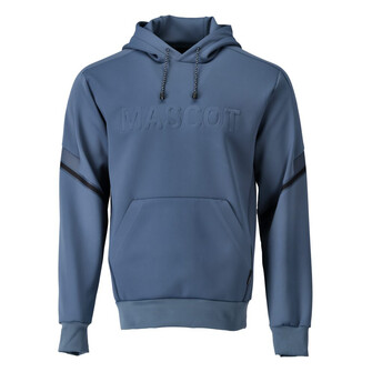 MASCOT® Customized Fleece Kapuzensweatshirt mit MASCOT-Logo Kapuzensweatshirt, Hoher Komfort und hervorragende Passform für maximale Bewegungsfreiheit, Wasser- und schmutzabweisende Beschichtung, Hoher Anteil von recyceltem Polyester im Hauptmaterial