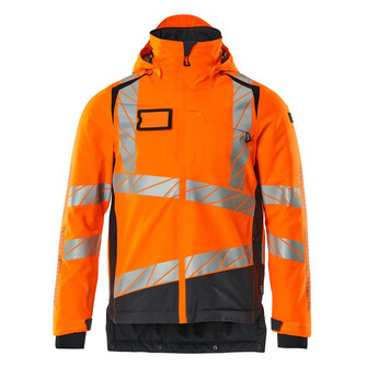 MASCOT® Accel. Safe Winterjacke mit CLIMASCOT®-Futter Winterjacke, Atmungsaktiv, wind- und wasserdicht mit getapten Nähten, Die einzigartige CLIMASCOT®-Isolierung wärmt effektiv, ist leicht, weich und lässt sich auf ein geringes Volumen komprimieren, Brusttasche mit wasserdichtem Reißverschluss, Vordertaschen mit wasserdichten Reißverschlüssen, Verlängerter Rücken durch herunter knöpfbaren Stoff zum besseren Schutz vor Wind und Wetter