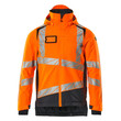 MASCOT® Accel. Safe Winterjacke mit CLIMASCOT®-Futter Winterjacke, Atmungsaktiv, wind- und wasserdicht mit getapten Nähten, Die einzigartige CLIMASCOT®-Isolierung wärmt effektiv, ist leicht, weich und lässt sich auf ein geringes Volumen komprimieren, Brusttasche mit wasserdichtem Reißverschluss, Vordertaschen mit wasserdichten Reißverschlüssen, Verlängerter Rücken durch herunter knöpfbaren Stoff zum besseren Schutz vor Wind und Wetter