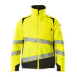 MASCOT® Accel. Safe Winterjacke mit CLIMASCOT®-Futter Winterjacke, Atmungsaktiv, winddicht und wasserabweisend, Die einzigartige CLIMASCOT®-Isolierung wärmt effektiv, ist leicht, weich und lässt sich auf ein geringes Volumen komprimieren, Mit Reißverschluss und Wetterschutzleiste innen, die den Wind abhält, Reißverschluss im Rückenfutter zum Anbringen von Druck/Stickerei