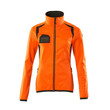 MASCOT® Accel. Safe Fleecepullover mit Reißverschluss, Damen Microfleecejacke, Speziell für Damen designt und tailliert geschnitten, Mit Reißverschluss und Wetterschutzleiste innen, die den Wind abhält, Vordertaschen mit Reißverschluss für sichere Aufbewahrung, Innentaschen, ID-Kartenhalter ist abnehmbar, Verbesserte Sichtbarkeit für das Umfeld mit Hilfe von Reflexeffekten