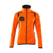 MASCOT® Accel. Safe Fleecepullover mit Reißverschluss, Damen Microfleecejacke, Speziell für Damen designt und tailliert geschnitten, Mit Reißverschluss und Wetterschutzleiste innen, die den Wind abhält, Vordertaschen mit Reißverschluss für sichere Aufbewahrung, Innentaschen, ID-Kartenhalter ist abnehmbar, Verbesserte Sichtbarkeit für das Umfeld mit Hilfe von Reflexeffekten