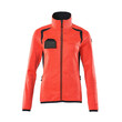 MASCOT® Accel. Safe Fleecepullover mit Reißverschluss, Damen Microfleecejacke, Speziell für Damen designt und tailliert geschnitten, Mit Reißverschluss und Wetterschutzleiste innen, die den Wind abhält, Vordertaschen mit Reißverschluss für sichere Aufbewahrung, Innentaschen, ID-Kartenhalter ist abnehmbar, Verbesserte Sichtbarkeit für das Umfeld mit Hilfe von Reflexeffekten