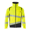 MASCOT® Accel. Safe Jacke, Stretch-Einsätze Arbeitsjacke, Moderne, körpernahe Passform mit viel Bewegungsfreiheit, Das Produkt ist eine Kombination aus festem Stoff und Stretchgewebe Das Stretchgewebe befindet sich dort, wo zusätzliche Bewegungsfreiheit erforderlich ist, Mit Reißverschluss und Wetterschutzleiste innen, die den Wind abhält, D-Ring für Schlüssel oder ID-Karten, Taschen mit Reißverschluss, Gummizug an den Ärmelenden, Das Produkt ist für Industriewäsche geeignet