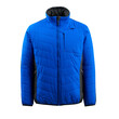 MASCOT® Thermojacke Erding, Zweifarbig, Atmungsaktiv, winddicht und wasserabweisend. Mit PrimaLoft®-Isoliereinlage. Verschluss mit Reißverschluss und inwendiger Wetterschutzleiste. Stehkragen, Innentasche mit Reißverschluss, Brusttasche mit Reißverschluss, D-Ring, Stifttasche, Vordertaschen mit Reißverschluss, Ärmel sind Fasson geschnitten
