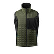 MASCOT® ADVANCED Thermoweste, zweifarbig. wasserabweisend. Mit CLIMASCOT® Lightweight Insulation. Stehkragen. Verschluss mit Reißverschluss und inwendiger Wetterschutzleiste. Brusttasche mit Reißverschluss. Vordertaschen mit Reißverschluss. Innentaschen. Gummizug an den Ärmelausschnitten. Stretchstoff an den Seiten. Gummizug in der Unterkante, regulierbar. Reflexeffekte