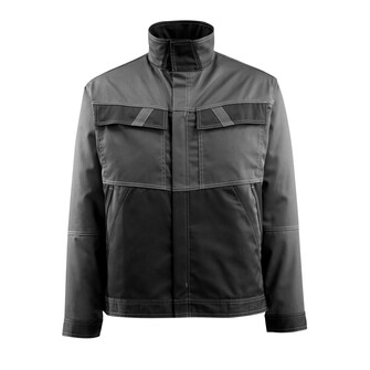 MASCOT® Arbeitsjacke Dubbo, zweifarbig, Stehkragen, Verschluss mit Reißverschluss und Wetterschutzleiste mit Druckknöpfen, Brusttaschen mit Patte und Druckknöpfen, D-Ring, Vordertaschen, Innentasche, Bund mit Druckknopfregulierung, Manschetten mit Druckknöpfen, Kontrastnähte