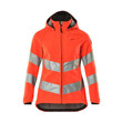 MASCOT® Safe Supreme Soft Shell Jacke, Damenmodell, EN20471 Soft Shell Jacke, Speziell für Damen designt und tailliert geschnitten, Atmungsaktiv, winddicht und wasserabweisend, Zusätzlicher Kälteschutz durch verlängerten Rücken, Große Bewegungsfreiheit durch formgeschnittene Ärmel