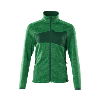 MASCOT® Accelerate Strickpullover mit Reißverschluss, Damen Strickjacke, Speziell für Damen designt und tailliert geschnitten, Mit Reißverschluss und Wetterschutzleiste innen, die den Wind abhält, Mit Gummizug an den Ärmeln und dem Saum, Vordertaschen mit Reißverschluss