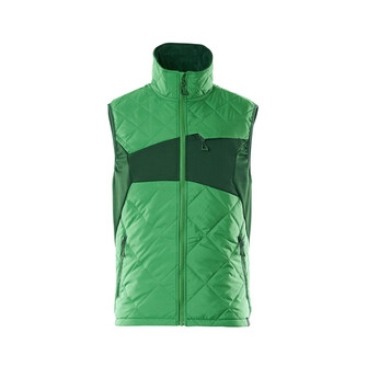MASCOT® Accelerate Thermoweste mit CLIMASCOT® Thermoweste, Die einzigartige CLIMASCOT®-Isolierung wärmt effektiv, ist leicht, weich und lässt sich auf ein geringes Volumen komprimieren, Wasserabweisend, Elastisches Material an den Seiten bietet erhöhte Bewegungsfreiheit