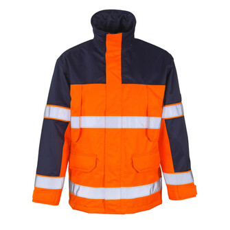 MASCOT® Safe Image Savona Parka, Atmungsaktives, wind- und wasserdichtes MASCOTEX® mit getapten Nähten, Herausnehmbares Steppfutter, Zwei-Wege-Reißverschluss mit doppelter Wetterschutzleiste und verdeckten Druckknöpfen, Die Innentasche unter der Wetterschutzleiste macht zB ein Handy leicht zugänglich, ohne die Jacke selbst öffnen zu müssen, Anbringen einer Kapuze mit Druckknöpfen möglich
