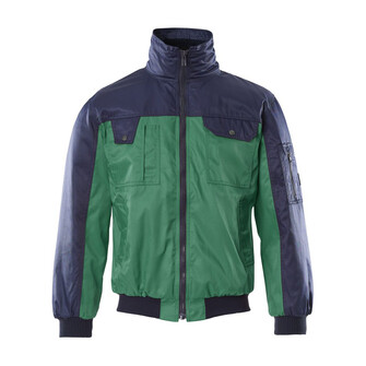 MASCOT® Image Bolzano Pilotjacke, Bearnylon® ist ein wasserabweisendes und sehr strapazierfähiges Material, Kunstpelzfutter am Körper und Steppfutter in den Ärmeln, Mit Reißverschluss und Wetterschutzleiste innen, die den Wind abhält, Rippenbündchen an den Ärmeln und dem Saum, D-Ring für Schlüssel oder ID-Karten