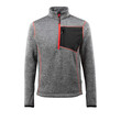 MASCOT® Hardwear Reims Strickpullover, Reißverschluss am Hals mit Wetterschutzleiste, Brusttasche mit senkrechtem Reißverschluss macht zB ein Handy leicht zugänglich, Gummizug an den Ärmelenden, Daumenlöcher am Handgelenk