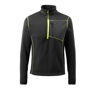 MASCOT® Hardwear Reims Strickpullover, Reißverschluss am Hals mit Wetterschutzleiste, Brusttasche mit senkrechtem Reißverschluss macht zB ein Handy leicht zugänglich, Gummizug an den Ärmelenden, Daumenlöcher am Handgelenk
