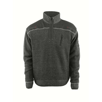 MASCOT® Frontline Naxos Strickpullover, Moderne, körpernahe Passform mit viel Bewegungsfreiheit, Leichtes Futter, Reißverschluss am Hals mit Wetterschutzleiste, Brusttasche mit senkrechtem Reißverschluss macht zB ein Handy leicht zugänglich, Verstärkungen an besonders beanspruchten Stellen