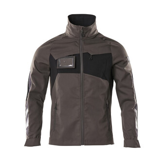 MASCOT® Accelerate Jacke, Stretch-Einsätze Arbeitsjacke, Moderne, körpernahe Passform mit viel Bewegungsfreiheit, Zahlreiche Einsätze aus elastischem Material, die eine einzigartige Bewegungsfreiheit bieten, Mit Reißverschluss und Wetterschutzleiste innen, die den Wind abhält, Verbesserte Sichtbarkeit für das Umfeld mit Hilfe von Reflexeffekten, Das Produkt ist für Industriewäsche geeignet
