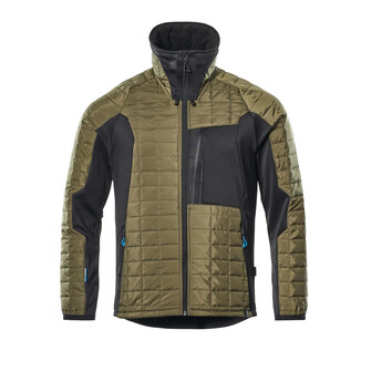 MASCOT® Advanced Thermojacke mit CLIMASCOT® Thermojacke, Die einzigartige CLIMASCOT®-Isolierung wärmt effektiv, ist leicht, weich und lässt sich auf ein geringes Volumen komprimieren, Dank der geringen Füllmasse und der speziellen Zusammensetzung des Futters, lässt sich das Produkt optimal als isolierende mittlere Kleidungsschicht tragen, Wasserabweisend