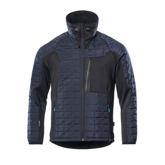 MASCOT® Advanced Thermojacke mit CLIMASCOT® Thermojacke, Die einzigartige CLIMASCOT®-Isolierung wärmt effektiv, ist leicht, weich und lässt sich auf ein geringes Volumen komprimieren, Dank der geringen Füllmasse und der speziellen Zusammensetzung des Futters, lässt sich das Produkt optimal als isolierende mittlere Kleidungsschicht tragen, Wasserabweisend