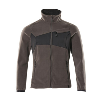 MASCOT® Accelerate Fleecejacke mit Antipilling Fleecejacke, Moderne, körpernahe Passform mit viel Bewegungsfreiheit, Mit Reißverschluss und Wetterschutzleiste innen, die den Wind abhält, Flexibler und anschmiegsamer, hoher Kragen, Gummizug an den Ärmelenden, Verbesserte Sichtbarkeit für das Umfeld mit Hilfe von Reflexeffekten
