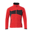 MASCOT® Accelerate Fleecejacke mit Antipilling Fleecejacke, Moderne, körpernahe Passform mit viel Bewegungsfreiheit, Mit Reißverschluss und Wetterschutzleiste innen, die den Wind abhält, Flexibler und anschmiegsamer, hoher Kragen, Gummizug an den Ärmelenden, Verbesserte Sichtbarkeit für das Umfeld mit Hilfe von Reflexeffekten