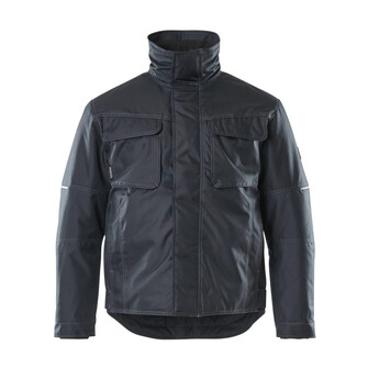 MASCOT® Industry Columbus Winterjacke, Atmungsaktiv, winddicht und wasserabweisend, Große Bewegungsfreiheit durch formgeschnittene Ärmel, Futter aus Stepp und gestepptem Fleece, Zusätzlicher Kälteschutz durch verlängerten Rücken, Verbesserte Sichtbarkeit für das Umfeld mit Hilfe von Reflexeffekten