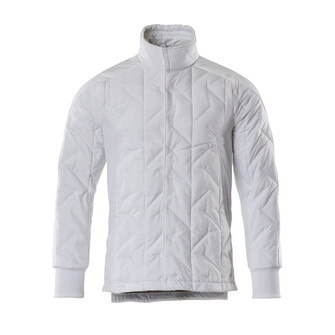 MASCOT® Food & Care Thermojacke, Stretch-Einsätze Thermojacke, Das Produkt ist für Industriewäsche geeignet, Wasserabweisend, Besonders weich, da das Produkt nicht geschweißt, sondern genäht ist, Das Produkt ist eine Kombination aus festem Stoff und Stretchgewebe Das Stretchgewebe befindet sich dort, wo zusätzliche Bewegungsfreiheit erforderlich ist, Das Produkt entspricht den HACCP-Prinzipien
