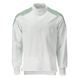 MASCOT® Food & Care Jacke, ULTIMATE STRETCH Jacke, Das Produkt ist für Industriewäsche geeignet, Das Material ist undurchsichtig, Der Stretchstoff ist in alle Richtungen elastisch und bietet eine unübertroffene Bewegungsfreiheit, wo nichts spannt oder stört, Das multifunktionale Stretchgewebe vereint ein geringes Gewicht mit hoher Strapazierfähigkeit, Schnelltrocknend, Einsetzen von Namensschildern sowie HF-Chip und UHF-Chip möglich, Das Produkt entspricht den Grundsätzen von HACCP und ist nach DIN 10524 zugelassen