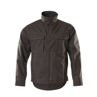 MASCOT® Industry Tulsa Arbeitsjacke, Strapazierfähige, dreifache Kappnähte an Ärmeln, Schultern und Seiten verlängern die Lebensdauer des Produktes, Die Innentasche unter der Wetterschutzleiste macht zB ein Handy leicht zugänglich, ohne die Jacke selbst öffnen zu müssen, Große Bewegungsfreiheit durch formgeschnittene Ärmel, Etwas verlängerter Saum am Rücken, Verbesserte Sichtbarkeit für das Umfeld mit Hilfe von Reflexeffekten, Das Produkt ist für Industriewäsche geeignet