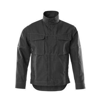 MASCOT® Industry Tulsa Arbeitsjacke, Strapazierfähige, dreifache Kappnähte an Ärmeln, Schultern und Seiten verlängern die Lebensdauer des Produktes, Die Innentasche unter der Wetterschutzleiste macht zB ein Handy leicht zugänglich, ohne die Jacke selbst öffnen zu müssen, Große Bewegungsfreiheit durch formgeschnittene Ärmel, Etwas verlängerter Saum am Rücken, Verbesserte Sichtbarkeit für das Umfeld mit Hilfe von Reflexeffekten, Das Produkt ist für Industriewäsche geeignet