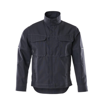 MASCOT® Industry Tulsa Arbeitsjacke, Strapazierfähige, dreifache Kappnähte an Ärmeln, Schultern und Seiten verlängern die Lebensdauer des Produktes, Die Innentasche unter der Wetterschutzleiste macht zB ein Handy leicht zugänglich, ohne die Jacke selbst öffnen zu müssen, Große Bewegungsfreiheit durch formgeschnittene Ärmel, Etwas verlängerter Saum am Rücken, Verbesserte Sichtbarkeit für das Umfeld mit Hilfe von Reflexeffekten, Das Produkt ist für Industriewäsche geeignet