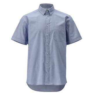 MASCOT® Frontline Hemd, Kurzarm, Moderne Passform, Legeres Oxford-Hemd mit Stretch, Bügelleichte Gewebequalität Moderne, eng anliegende Passform mit guter Bewegungsfreiheit